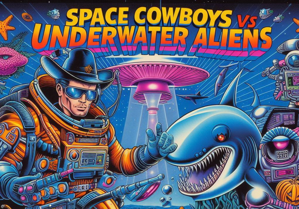 space cowboys vs underwater aliens